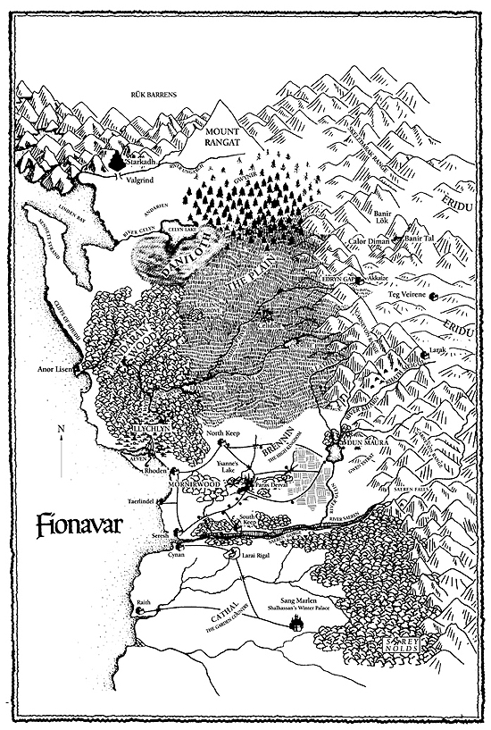 Map of Fionavar